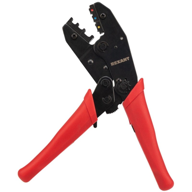 Кримпер HT-301W для обжима изолированных клемм 0,5-6,0мм² REXANT