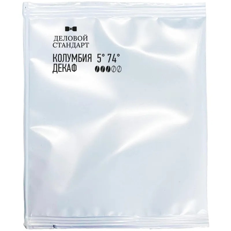 Кофе молотый в дрип-пакетах Деловой Стандарт Decaf 50 г (5 штук в упаковке)
