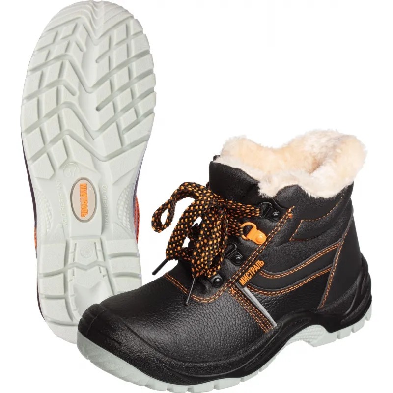 Ботинки Мистраль ПУ/ТПУ с МП и МС утепленные р.43   104375