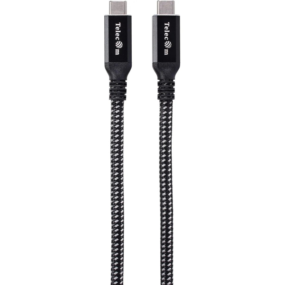Кабель USB4 TypeCM/CM 8K@30Hz, 40GBps, PD 240W, медь Telecom 3м <TUS840-3M Кабель USB4 TypeCM/CM 8K@30Hz, 40GBps, PD 240W, медь Telecom 3м <TUS840-3M