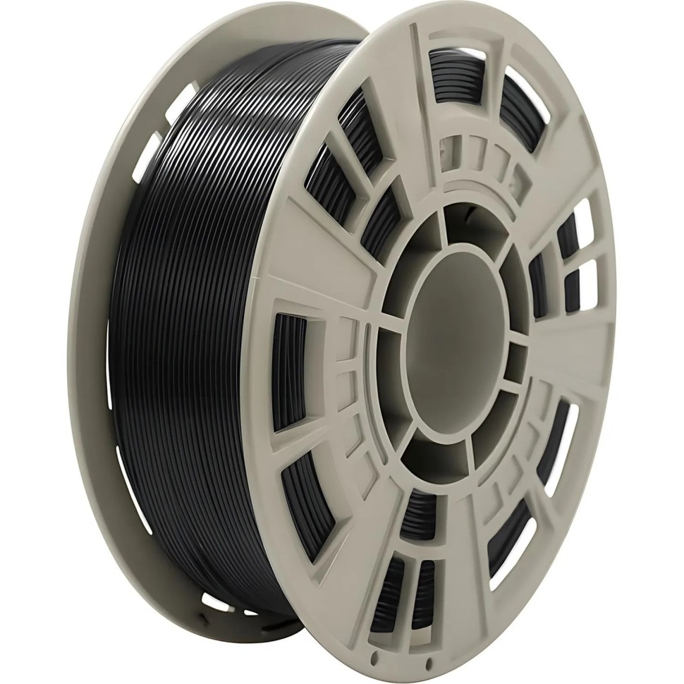 Катушка PETG+ пластик LIDER-3D для 3D принтера, 1.75 мм/черн./1 кг