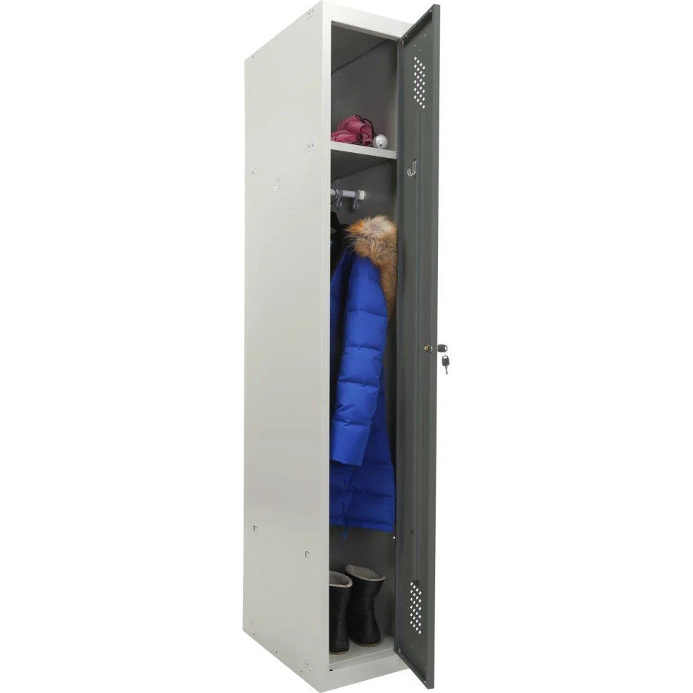 Шкаф для одежды металлический Cobalt Locker 11-30(базовый модуль)R7043/7038 Шкаф для одежды металлический Cobalt Locker 11-30(базовый модуль)R7043/7038