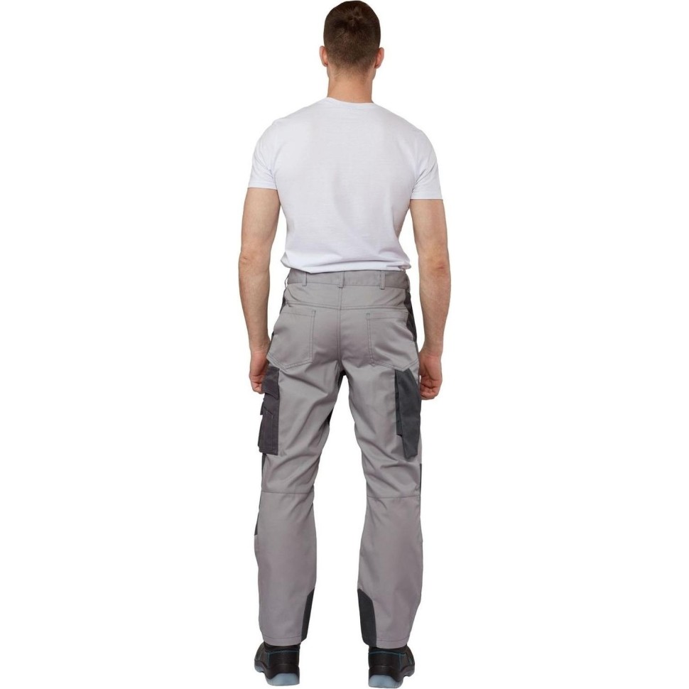 Брюки летние муж. л33-БР серые (р.60-62) 182-188 (серия л)