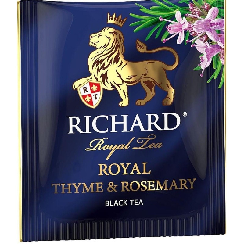 Чай Richard Royal Thyme &amp; Rosemary, черный, 100 сашет