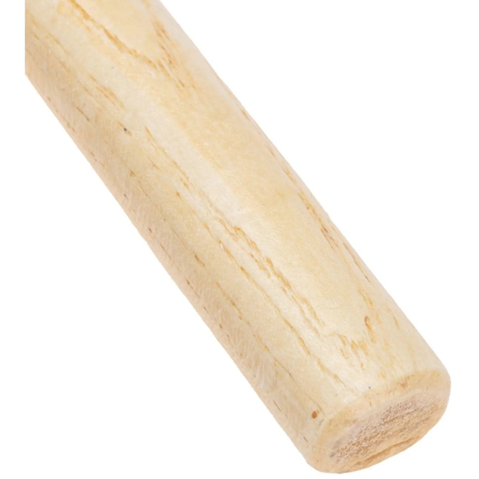 Киянка резиновая 910 г, черная резина, деревянная рукоятка KRANZ KR-12-8145