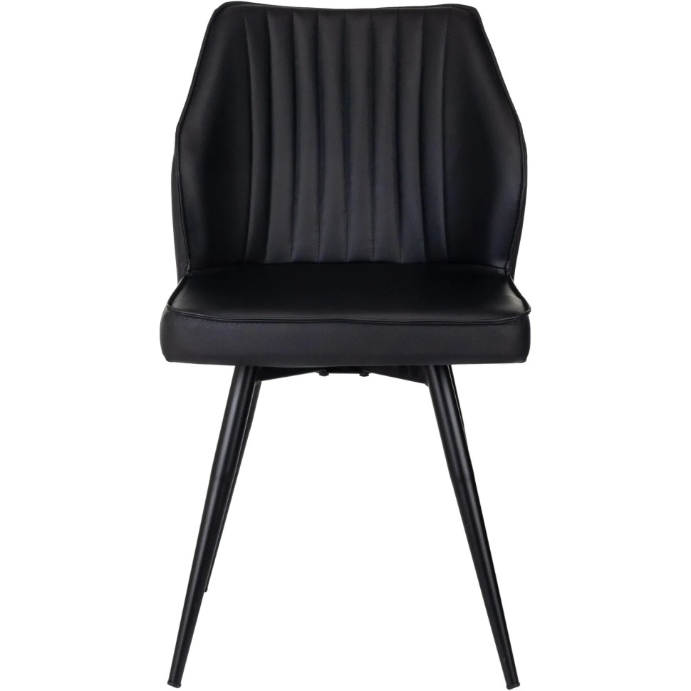 Стул VB_для дома Бюрократ CH-K5/SP_2_K с повор.мех. экокожа черный металл