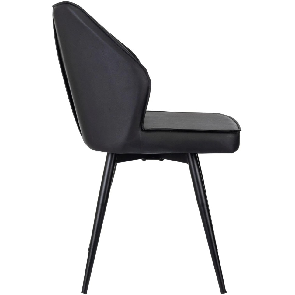 Стул VB_для дома Бюрократ CH-K5/SP_2_K с повор.мех. экокожа черный металл