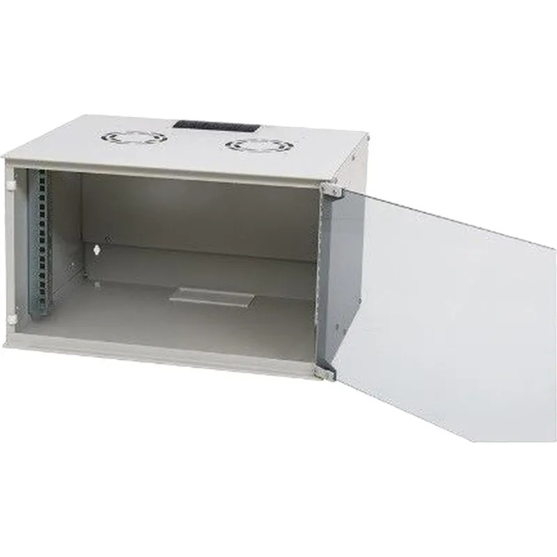 Шкаф настенный телеком. NEOMAX 6U (520х400) NM-CBWM-6U5240GKL-301-GY