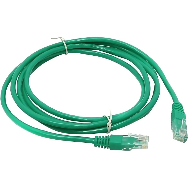 Патч-корд ExeGate UTP-RJ45-RJ45-5e-5M-GN, cat.5e, 5м, зеленый &lt;EX282033RUS