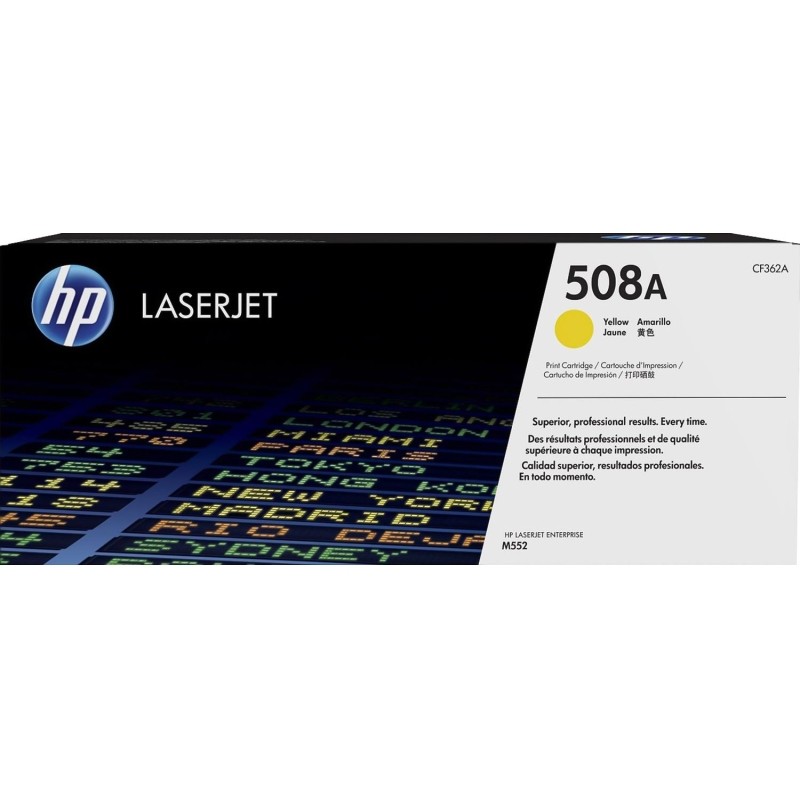 Картридж лазерный HP 508A CF362A жел. для CLJ Enterprise M552