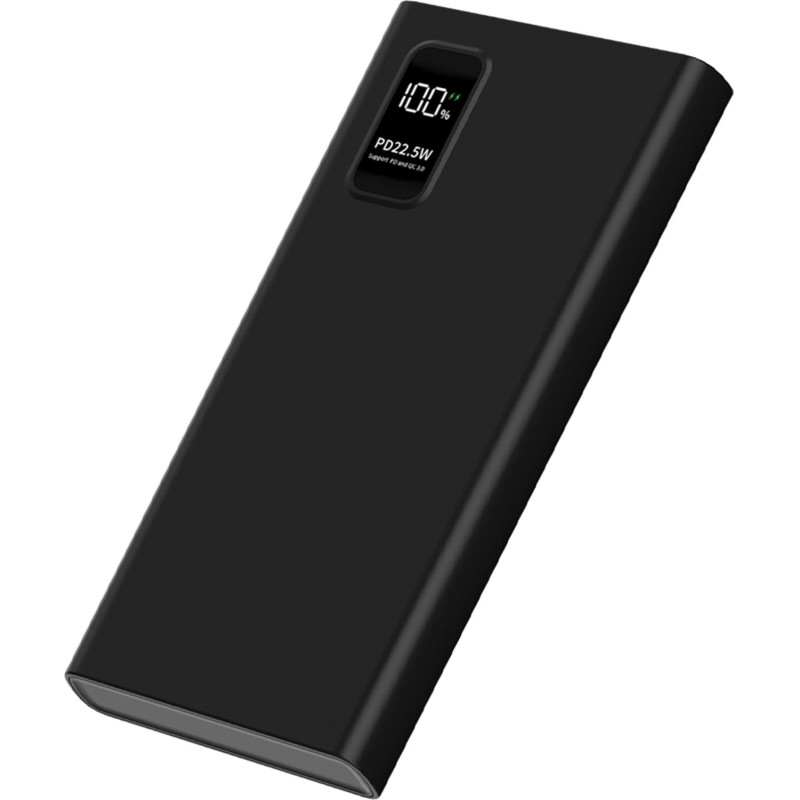 Внешний аккумулятор PERO PB05 10000 mAh,Li-Pol,output USB-C + 2USB-A,черный
