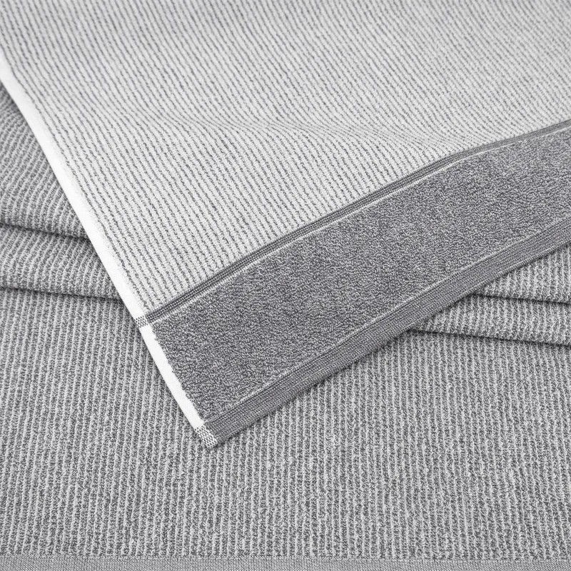 Полотенце махровое УЗБ Line,M 50х80 сер,160422