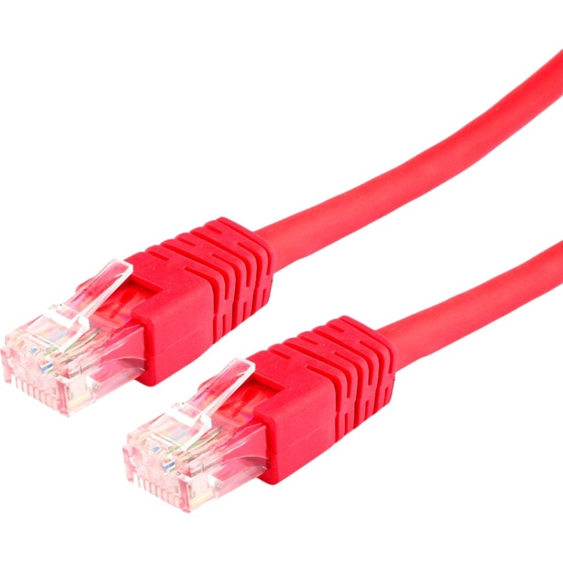 Патч-корд UTP Cablexpert PP6U-1M/R  кат.6, 1м, красный