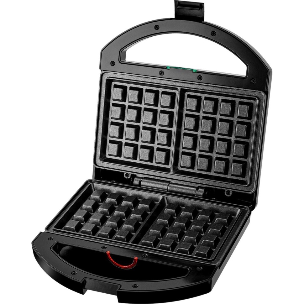 Вафельница BRAYER 2307BR, 750Вт, белг.вафли,панель 22,5x13 см,антиприг.покр