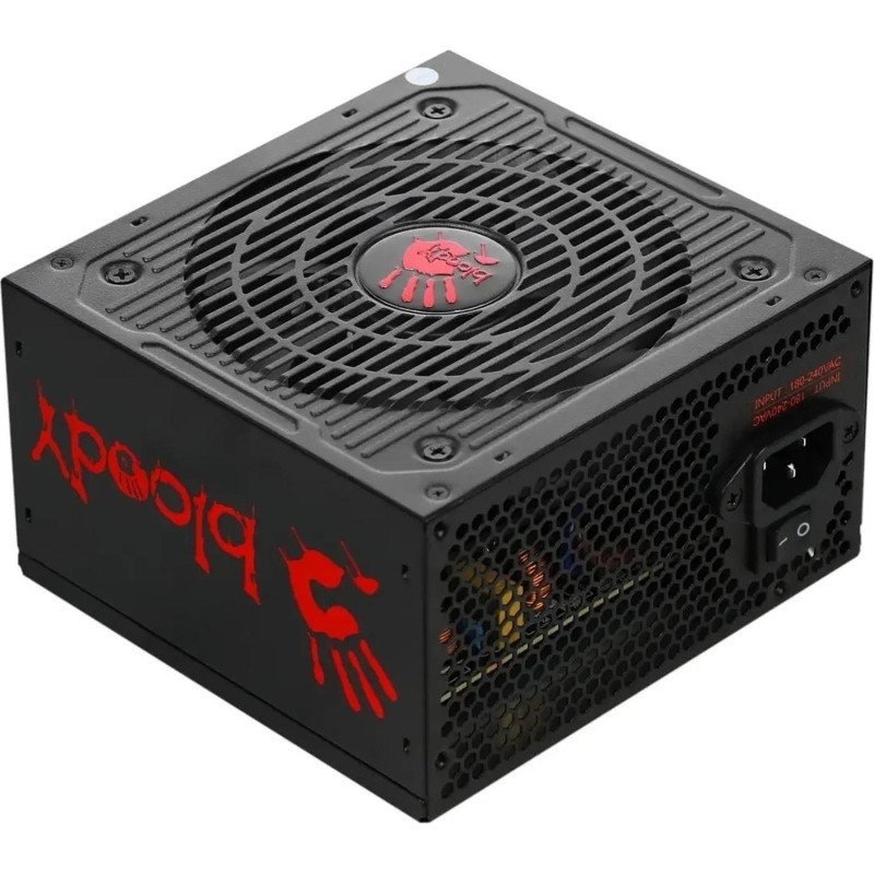 Блок питания Bloody (BD-PS500W)ATX 80+(20+4pin) APFC 120/fan 6xSATA RTL