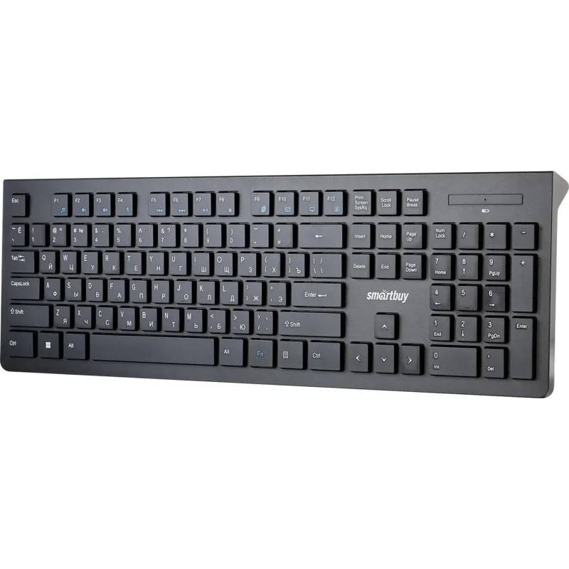 Клавиатура Smartbuy 206 WLS мультимедийная черная (SBK-206AG-K)/20
