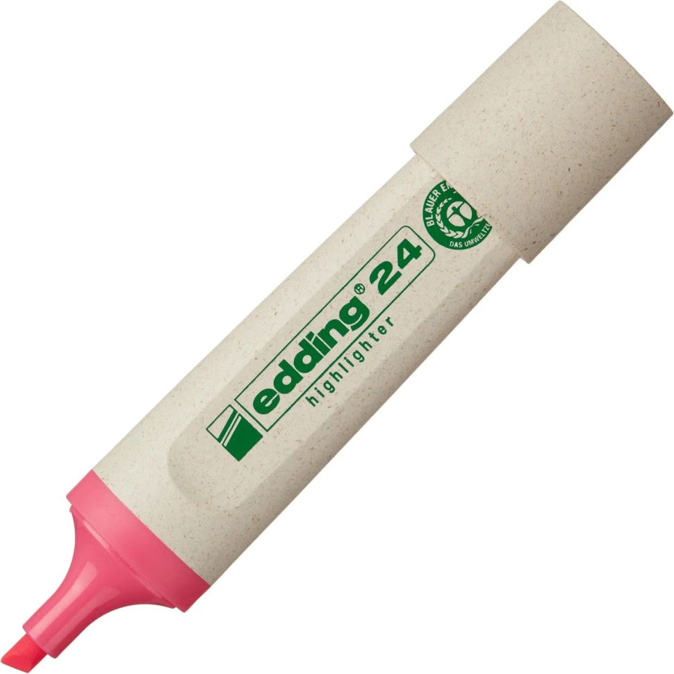 Маркер текстовыделитель EDDING ECO E-24/9 розовый 1-5мм