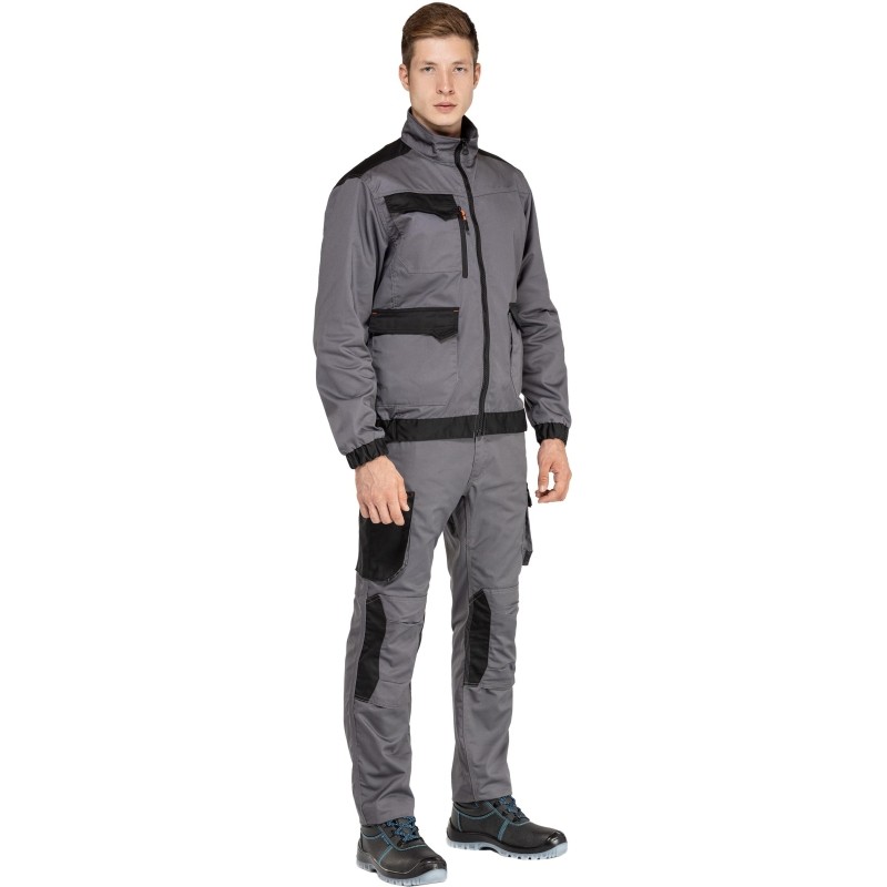 Куртка рабочая летняя мужская MACH2 сер/оранж р.3XL (арт.M2VE3GO3X)