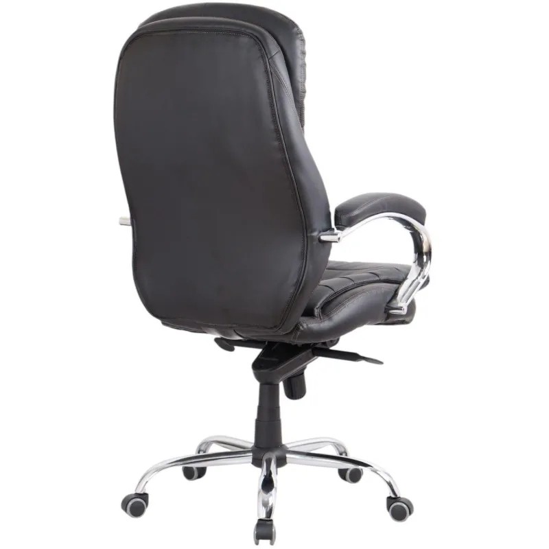 Кресло BN_SH_EChair-515 MPU кожзам черный, хром