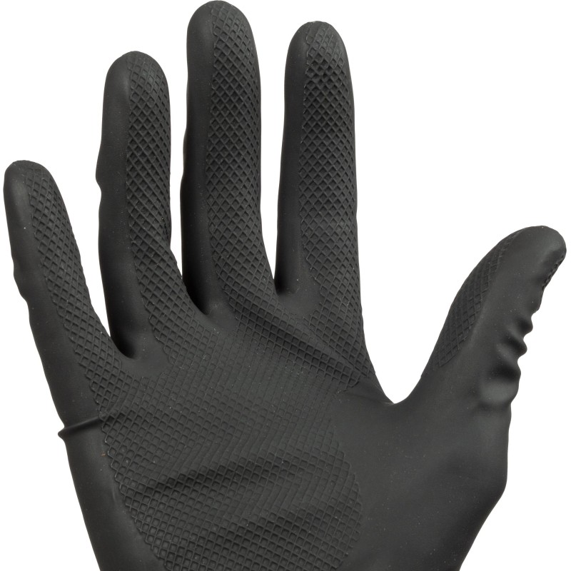 Перчатки латекс. черный Manipula КЩС-2 (L-U-032/CG-943) р.9-9,5,ПС