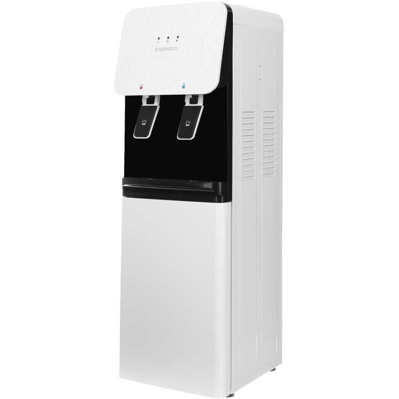 Кулер Starwind SW-1003EW напольный электронный белый/черный