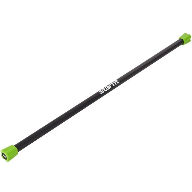 Бодибар STARFIT BB-301 3 кг, неопреновый, черный/зеленый,УТ-00019808