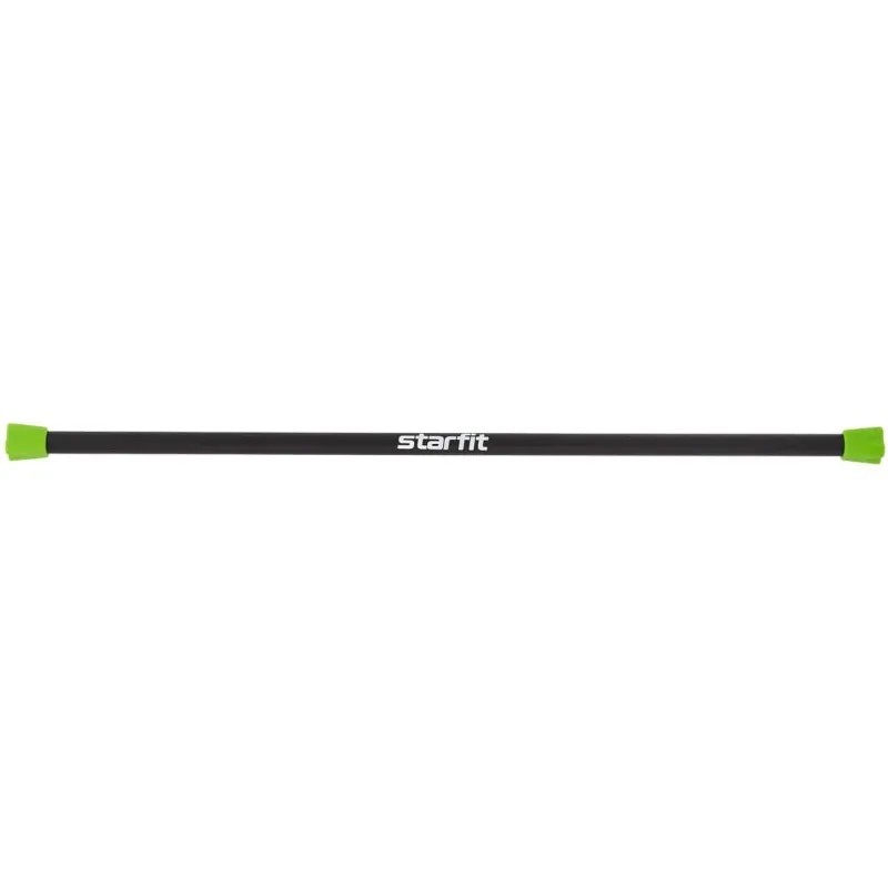 Бодибар STARFIT BB-301 3 кг, неопреновый, черный/зеленый,УТ-00019808