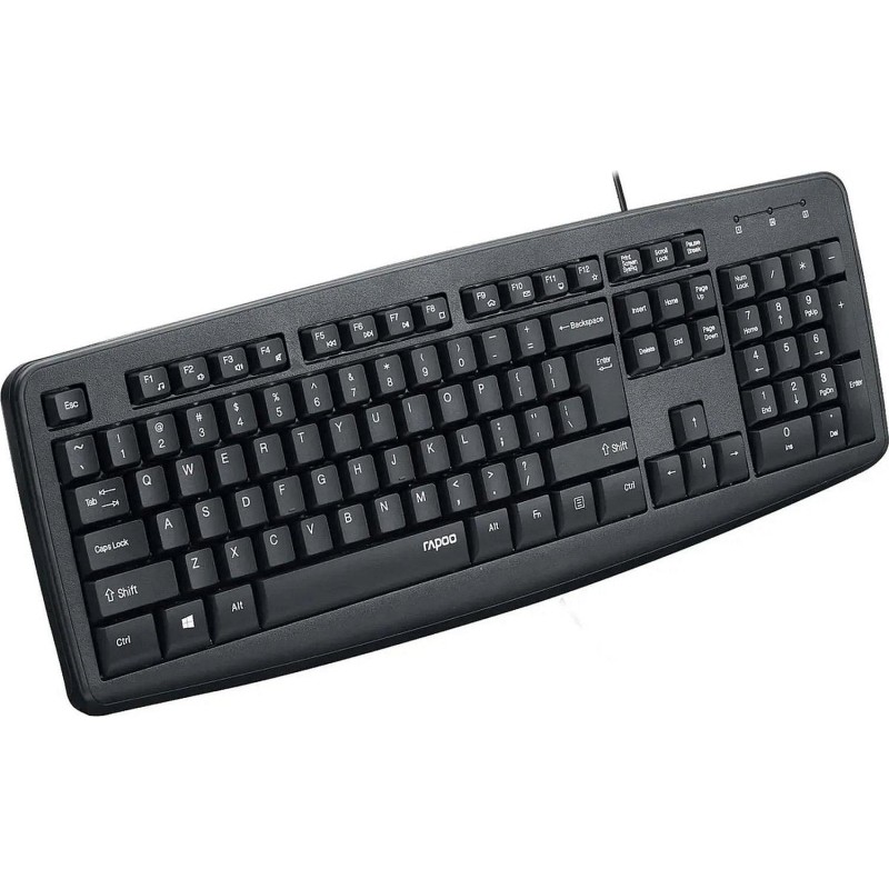 Клавиатура RAPOO NK2600 проводная, цвет - черный