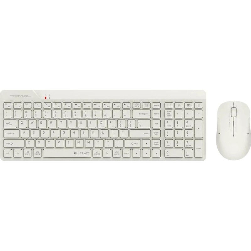 Набор клавиатура+мышь A4Tech Fstyler(FG2300 AIR BEIGE)беж. USB беспров.slim