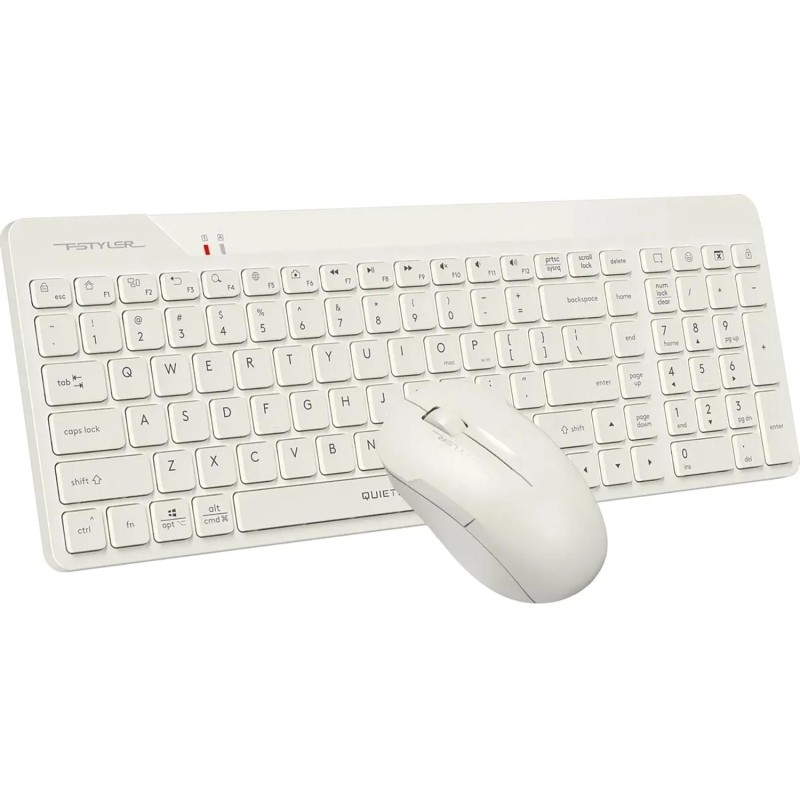 Набор клавиатура+мышь A4Tech Fstyler(FG2300 AIR BEIGE)беж. USB беспров.slim