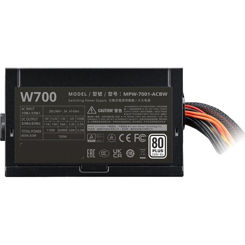 Блок питания COOLERMASTER ATX 700W MPW-7001-ACBW-BEU