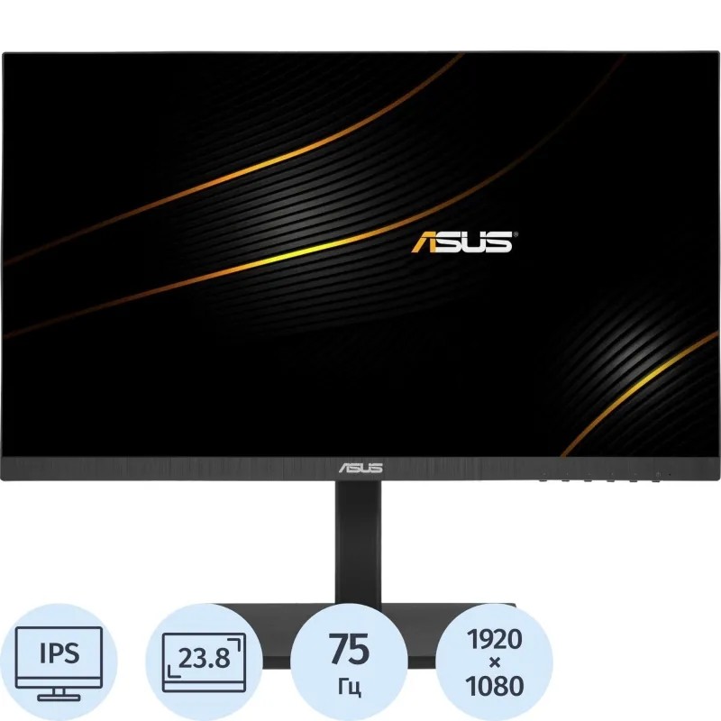 Монитор Asus 23.8 VA24DQSB IPS FHD  HDMI DP VGA USB HAS Piv 75Hz 250cd