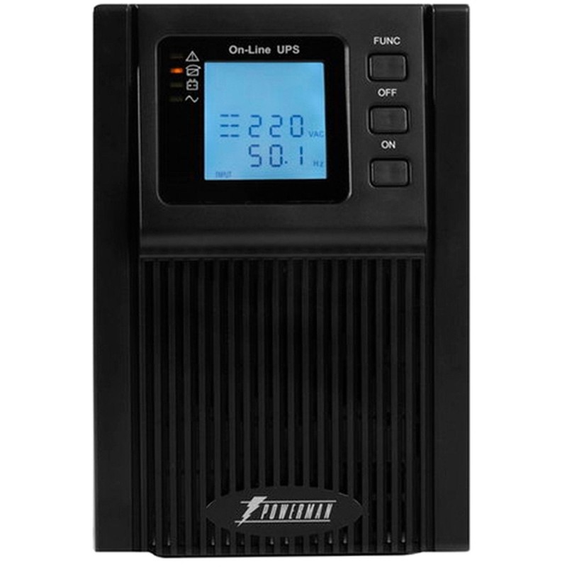 ИБП POWERMAN Online 2000, LCD, double conversion, 2000VA/1800W, 3 euro