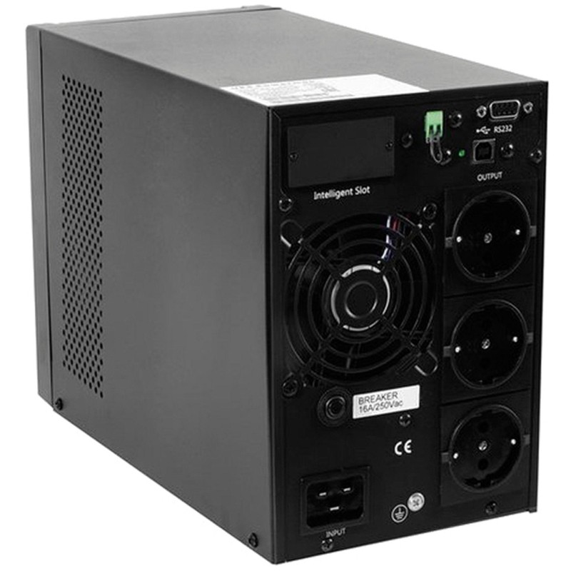 ИБП POWERMAN Online 2000, LCD, double conversion, 2000VA/1800W, 3 euro