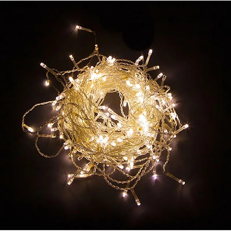 Гирлянда светодиодная дождь FERON CL23,240LED,теп бел, стат.5,3м IP44 32348