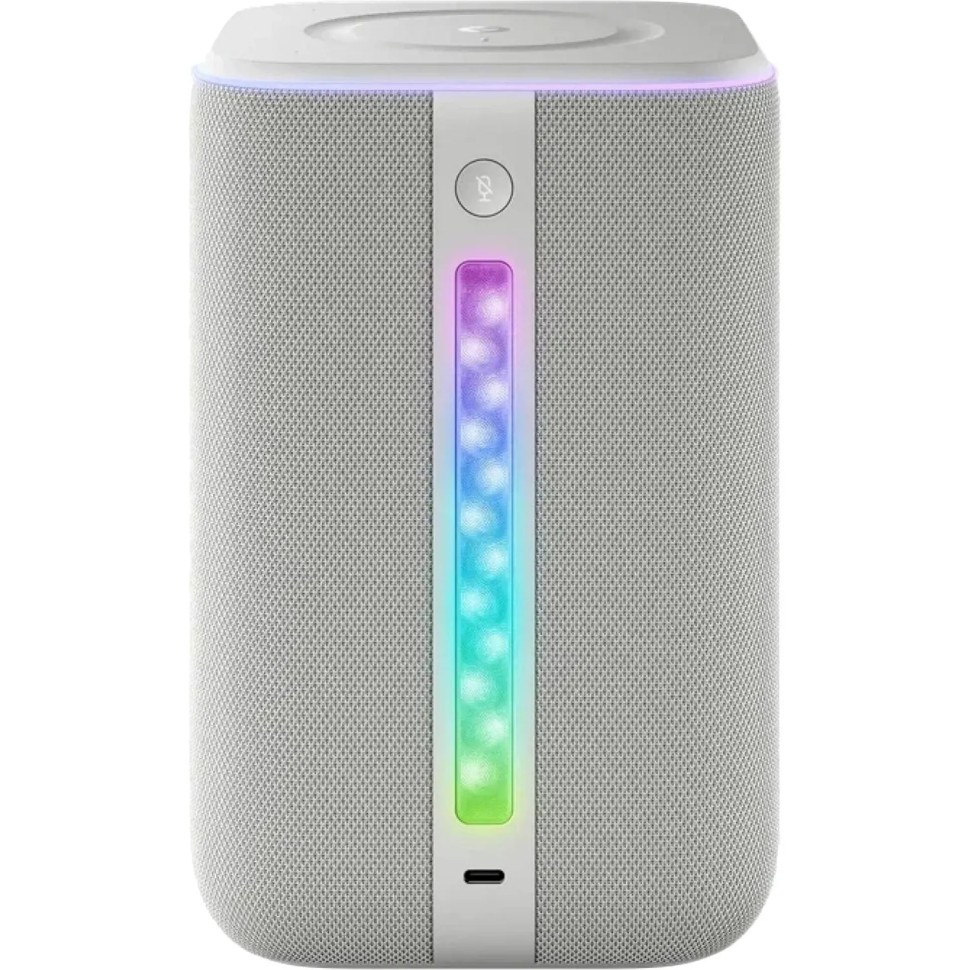 Умная колонка Яндекс Станция 3 с Алисой, Zigbee, серый (YNDX-00060GRY)