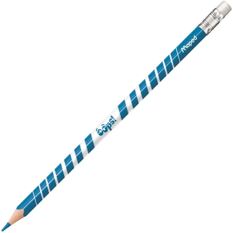 Карандаши цветные Maped COLOR&#039;PEPS OOPS пластик,c ластиком,12цв/наб,832812
