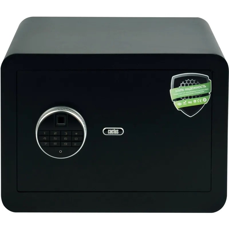 Сейф мебельный Cactus CS-SF-F30 черн,взломостойкий, э.замок, 300х420х350
