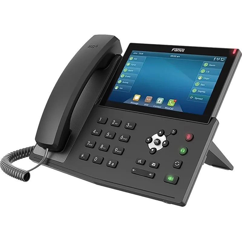 IP-телефон Fanvil X7 2xE 10/100/1000, 20 SIP Lines, WIFI, POE + Gigabit
