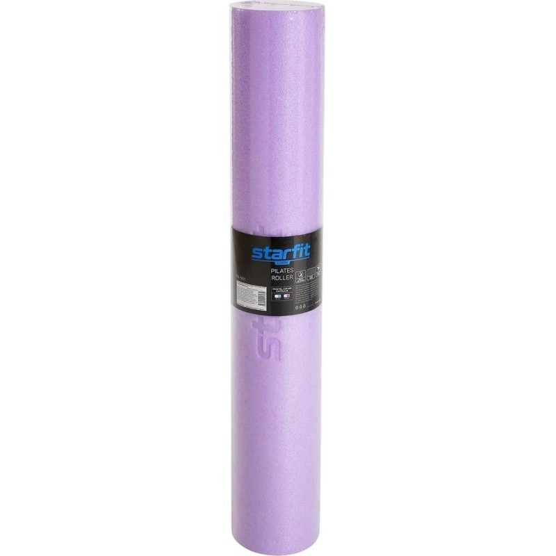 Ролик для йоги STARFIT FA-501 15x90см,фиолет пастель, УТ-00018995