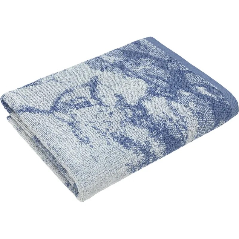 Полотенце махровое УЗБ Marmola, L 70х130 син,161327