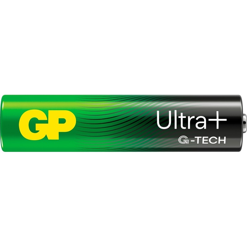 Батарейка GP Ultra+ Alkaline LR03 (AAA) 4шт/уп (24AUPA21-2CRSB4)
