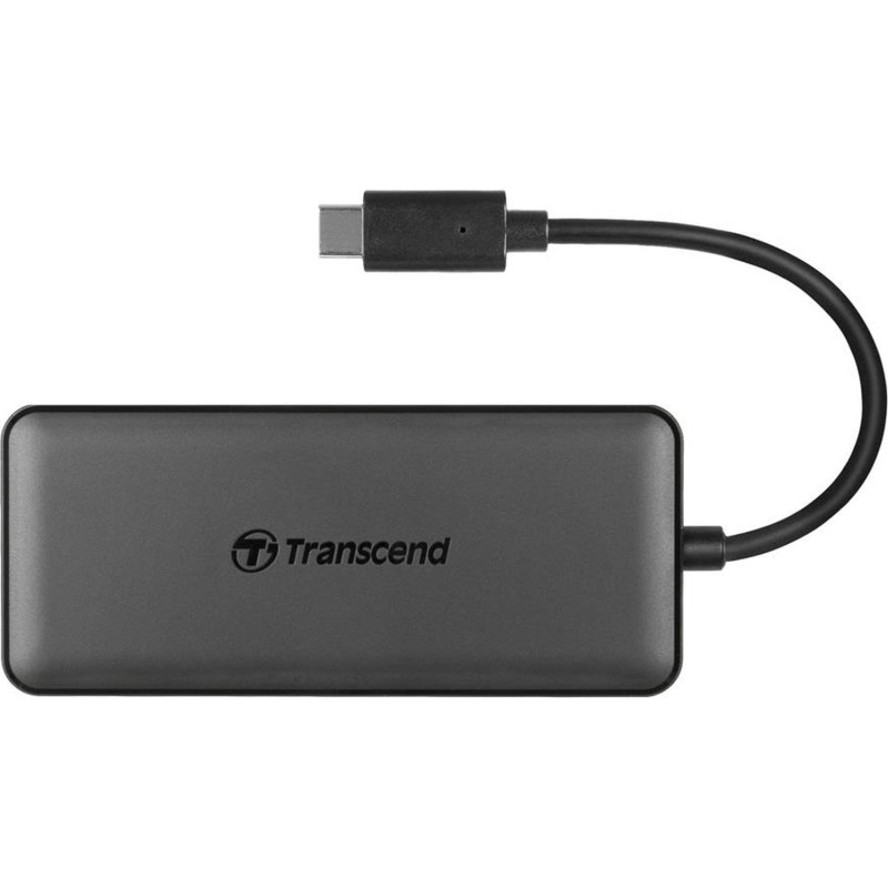 Концентратор USB хаб Transcend TS-HUB5C USB-A 3.2 х2, USB-C, PD, OTG, черн