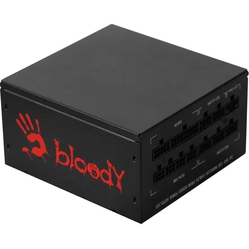 Блок питания Bloody (BD-PS1000G-M)ATX 80+(20+4pin)APFC 140/fan Cab/Man