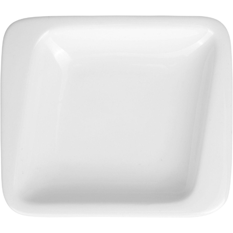 Салатник фарфоровый Sam&Squito Quadro 10х10х4 см 110 мл белый (12 штук в упаковке)