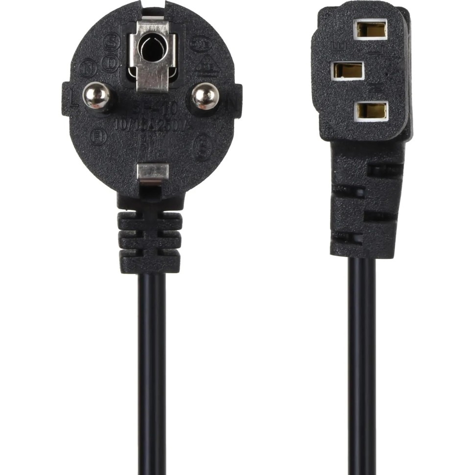 Кабель комп - розетка 220V EU (угол-угол), 1.8m, iOpen &lt;ACE021R-1.8M
