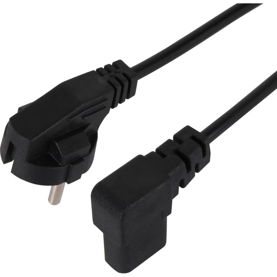 Кабель комп - розетка 220V EU (угол-угол), 1.8m, iOpen &lt;ACE021R-1.8M