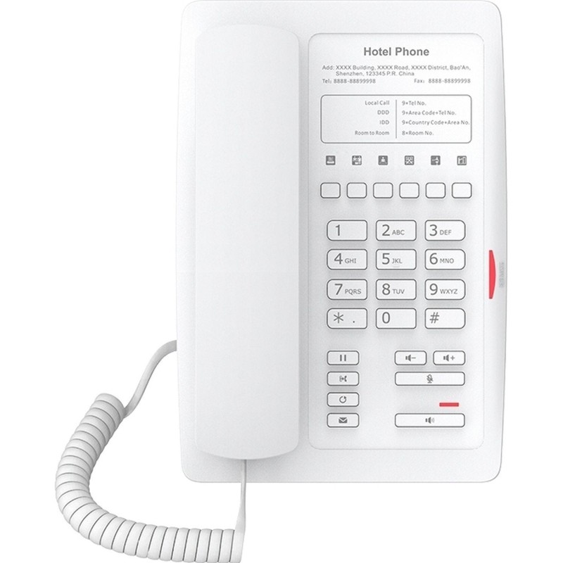 IP-телефон Fanvil H3W WHITE, 2х 10/100 Мбит, PoE