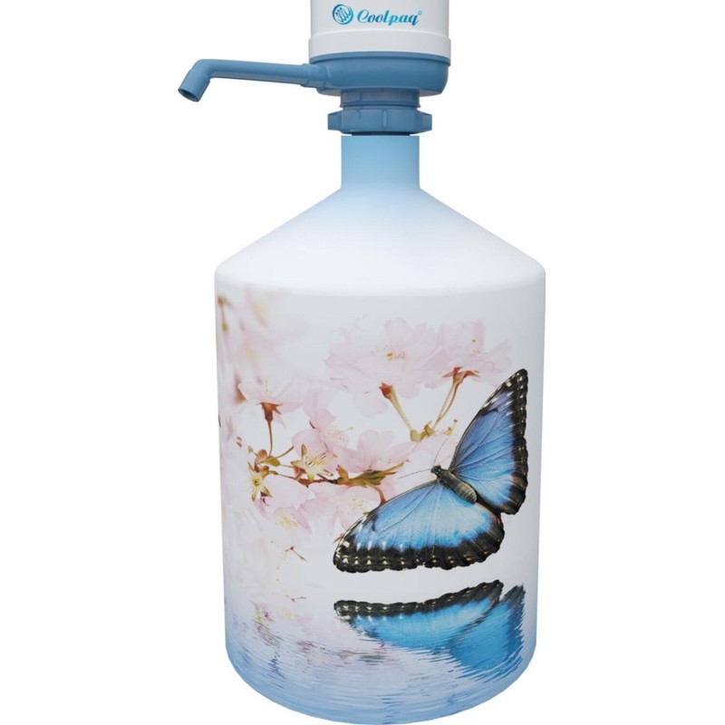 Чехол для бут воды19л NatureP12-03,Cherry Blossom3,Розовая сакура(для помпы