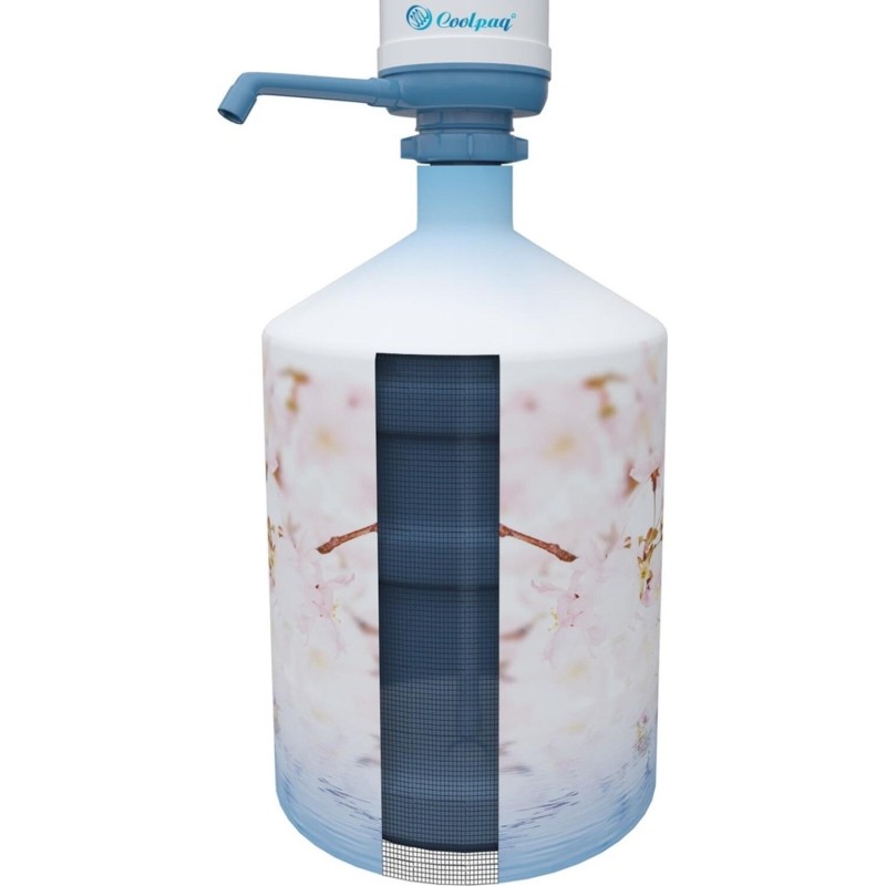 Чехол для бут воды19л NatureP12-03,Cherry Blossom3,Розовая сакура(для помпы